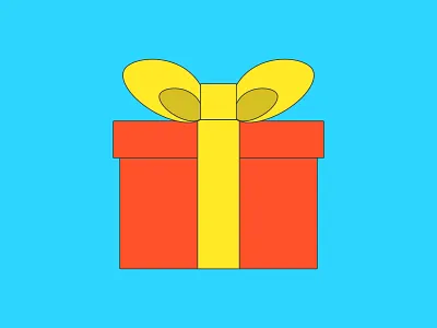 Gift adobe illustrator art christmas christmas gift digitalart flat design gift illustration