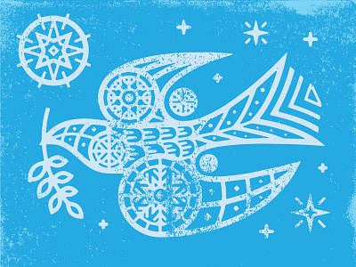 Peace christmas illustration peace