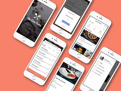 Mobile Application - Food App android application design book catering cooking cuisine food food menu ios meals mobile app design order react native restaurant ui ux