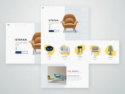 Vitra Landing Page dailyui design furniture landingpage ui website