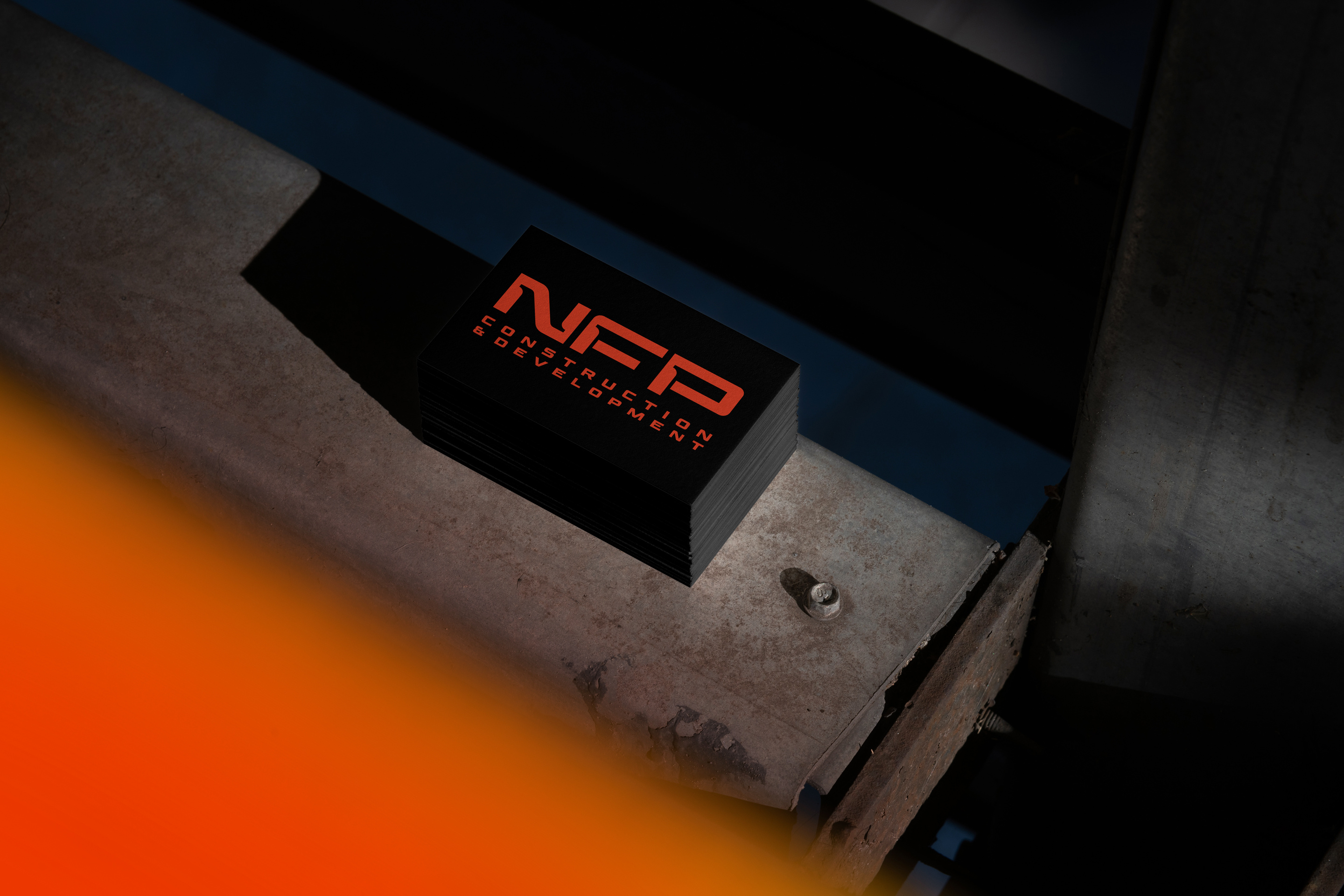 NFP - Visual Identity bold branding custom design digital geometric graphic design identity illustration logo minimal sleek typeface typography ui