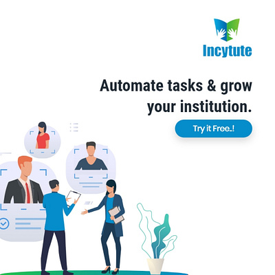 Incytute - All-in-one School Management Software alexa skills android app development branding custom software design education software incy labs incytute logo native app react native school management software school management system social media advertising student management ui uiux