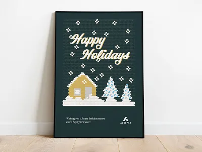 Addepar Holiday Card 2019 2019 addepar holiday card illustration