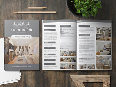 Real Estate Brochure adobe illustrator adobe photoshop advertisment bi fold brochure brand agency brochure broker flyer artwork home house leaflet property real estate branding real estate design realtor realtorsignature residential sale flyer