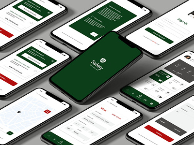 Safe Security App Design app app design app design icon ui web ios guide creative app design dailyui safe app security app uiux