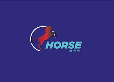 housro logo branding company flayer design factory graphic design horses icon logo logo design vector vector art