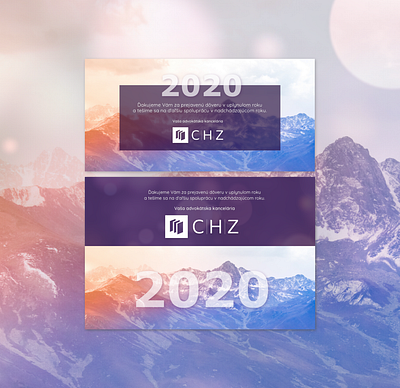 CHZ PF adobe illustrator adobexd gradient color gradient design greeting greetingcard law firm new year pf