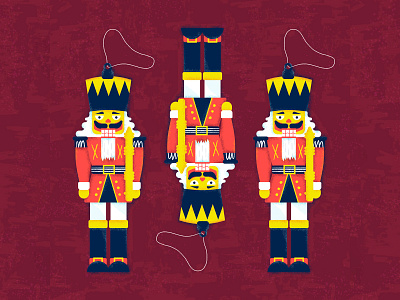 Nutcracker | 17 advent calendar christmas design flat flatillustration illustrator ilustracion nutcracker photoshop xmas