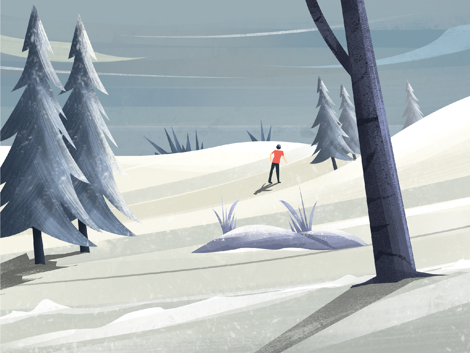 Example of Go Solo into the Nature