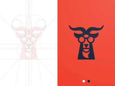 Goat Games - Logo Design antler brand brand identity branding buck design designer portfolio glasses goat logo grid design ibex identity designer lettermark logomark logotype designer mascot negative space ram smart mark typography
