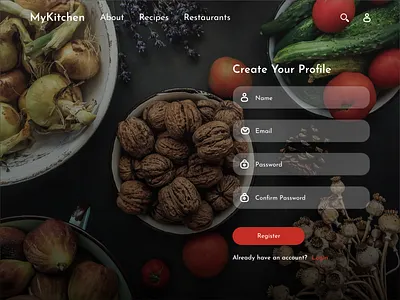 Daily UI #082 - Form 082 app challenge dailyui design form register ui