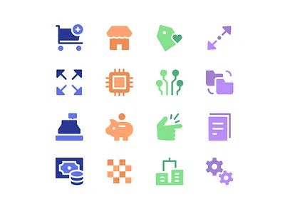 Custom Icon Set icon icon design iconography icons icons design icons pack iconset symbols