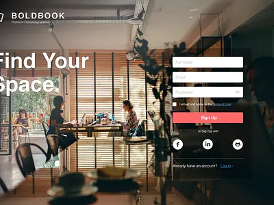 Sign Up Page design sign up ui
