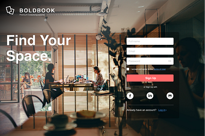Sign Up Page design sign up ui
