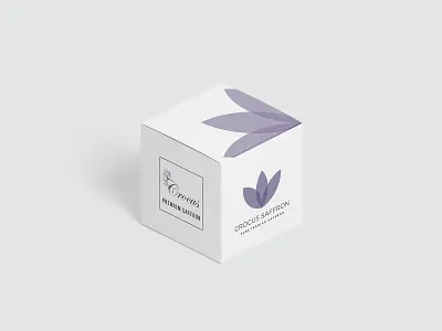 Cocrus Saffron - Packaging Design branding design logo makeup minimal packaging