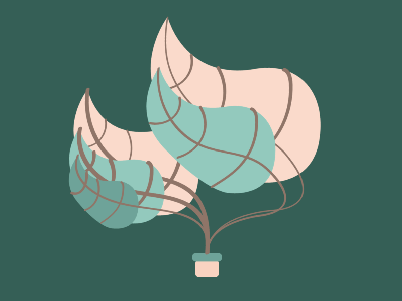 Moving Tree aftereffects animation gif illustrator infiniteloop