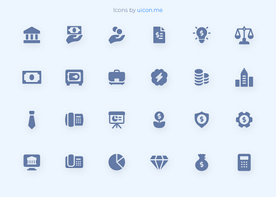 Business & Finance Icon Set apps business finance icon icon design icon designs icon set iconography icons icons set ui vector