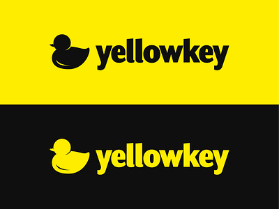 yellowkey Logo branding design logo logo design typography