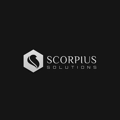 SCORPIUS | IT Solution Logo branding design illustration logo ui