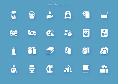 Cleaning Icon Set cleaning design icon icon design icon designs icon set iconography icons icons set ui vector