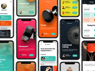 STC Gym App android app apple booking booking app design gym gym app ios ui