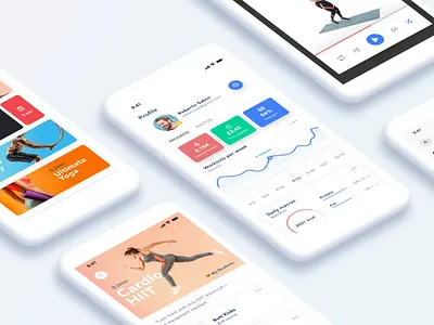 Strong Tracker app interactive design mobile mobile design mobile ui ui user interface design ux ux ui design visual design web design webdesign
