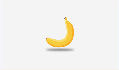 J Banana artwork banana dribbble illustration logo design popular typography