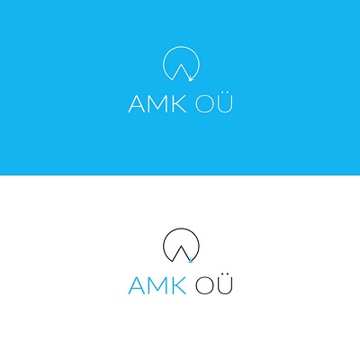AMK OU LOGO abastact animation brand identity creative design graphic design illustration logo logos typography