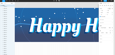 Happy Type data holiday type