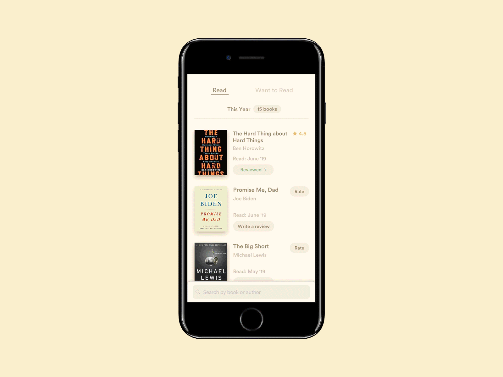 Reading Tracker bookwork reading app ui design