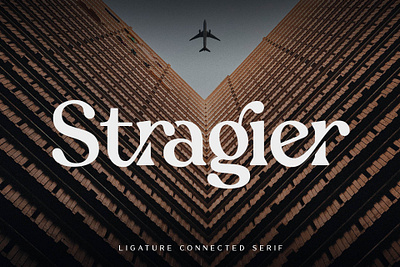 Stragier - Ligature Connected Serif branding connected serif design elegant elegant fonts font design fonts collection lettering fonts ligature ligature font ligature fonts logo fonts modern modern fonts sans serif sans serif font serif serif font serif fonts typography