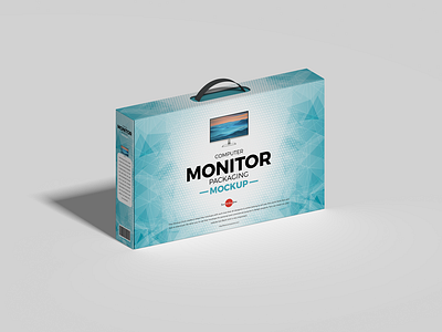 Free Computer Monitor Packaging Mockup branding computer computer packaging mockup download free free mockup freebie identity led monitor mock up mockup mockup free mockup psd mockups monitor packaging mockup packaging packaging mockup print psd template