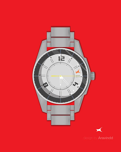 My watch as vector digital illustration fashion illustration fastrack graphic design illustration illustration design vector illustration vectorart