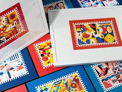 Mare Nostrum african bold colorful design eastern french greek illustration italian mediterranean minimal modern roman sea spanish summer vector