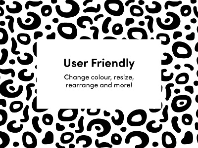 Monochrome Patterns black and white creative market design resources geometric graphic design illustration leopard print lines monochrome pattern poster shapes