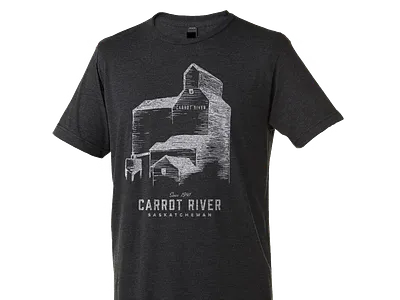 Carrot River Elevator t-shirt canada design t shirts