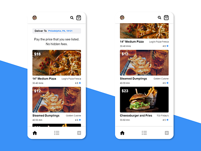 Food Delivery App Home Page app design delivery app delivery home screen food app food delivery app food delivery application food delivery home screen food delivery service home page home screen ui ui ux ui design uidesign uiux ux ux ui ux design uxdesign uxui