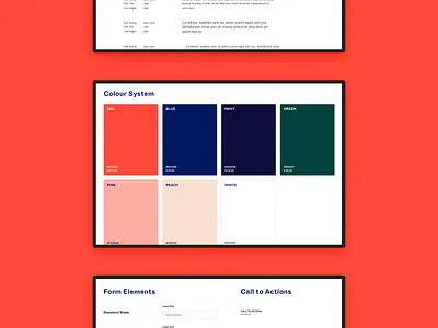 LW Styleguide development ecommerce landing sketch style guide styleguide web web design