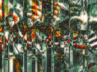 12 YEARS IN abstract digitalart ericfickes