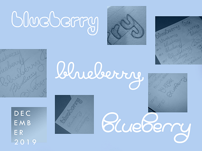 blueberries berries blueberries blueberry blues december font fruit hand drawn handlettering hue hues ideas lettering art lineart logotype logotypes process rawtype vector work