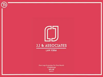 Challenge: One Logo Everyday For One Month - NO.28 brand challenge geometry law lettering logo minimal minimalism personal project tipography vector