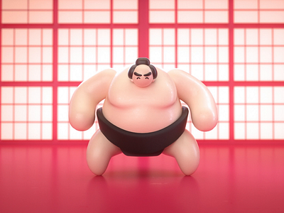 Sumo Slam adobe aero aero animation ar augmented reality c4d cinema 4d eyedesyn japan japanese mograph motion graphics sumo