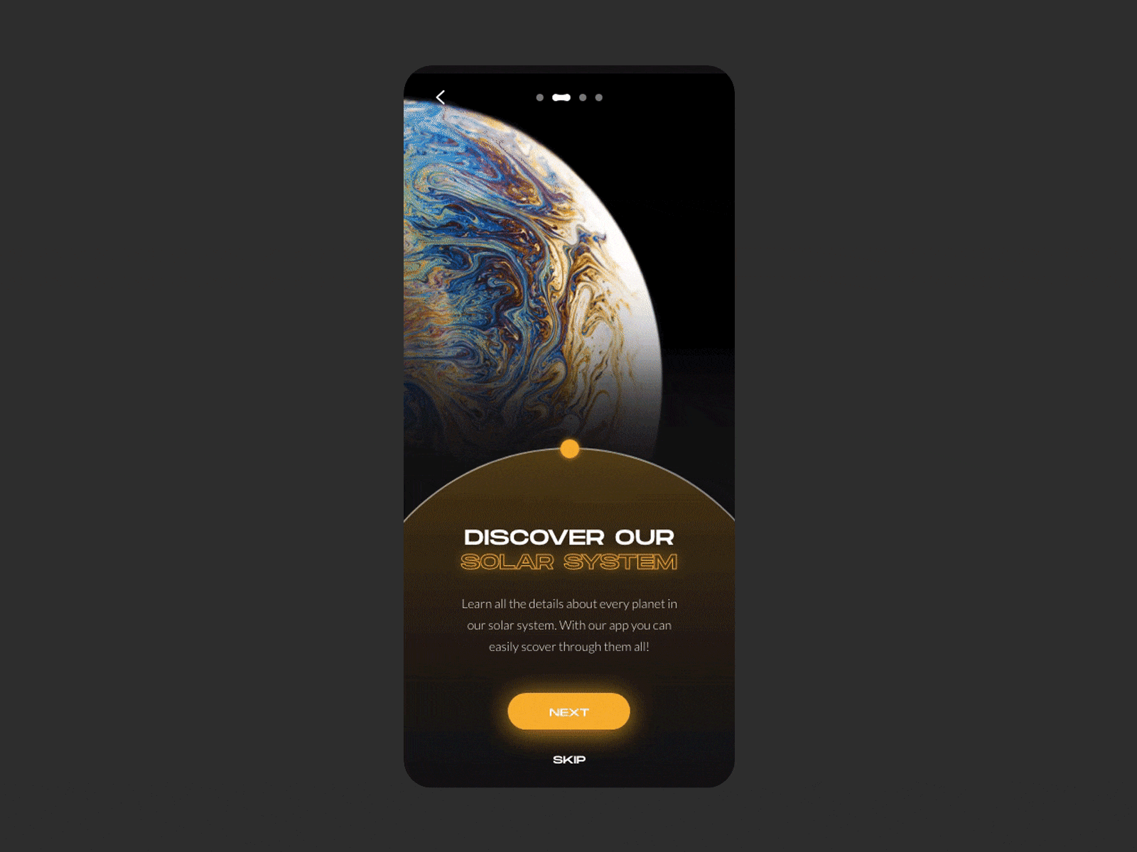 Daily UI #19 Onboarding Animation animation app application best design challenge daily daily ui experience onboard onboarding onboarding screen onboarding screens onboarding ui space ui ui ux ui design user experience user interface ux