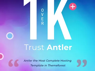 Antler Hybrid Template antler bootstrap 4 cloud corporate datacenter domains hosting reseller servers template whmcs