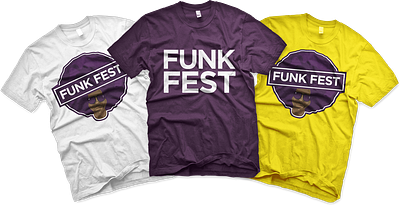 Apparel: Funk Fest apparel apparel design apparel mockup branding graphic design logo