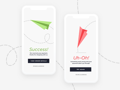 Daily UI 011 - Flash Message daily 100 challenge dailyui dailyui011 dailyuichallenge error message illustration success message ui user interface