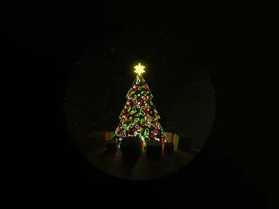 Presents 3d blender3d christmas christmas tree digitalart