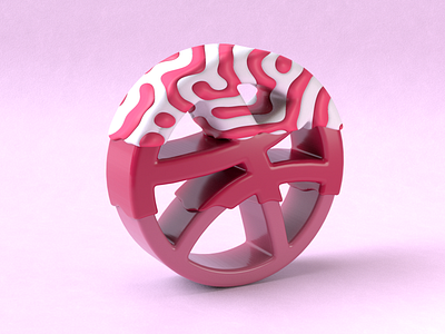 Debut arnoldrender camerabag cinema4d debut firstshot kasqa pink sup supdribbble volumemesh