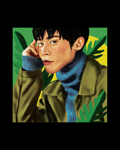 Chun Chih_Huang boy boyfriend design illustration