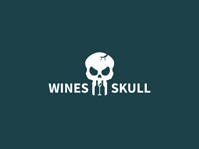 Wines Skull brand identity branding design designer graphic design icon icons identity illustration illustrator logo logotype skull vector wine